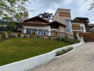 Casa para Venda, em Gramado, bairro Bav�ria, 4 dormit�rios, 5 banheiros, 4 su�tes, 2 vagas