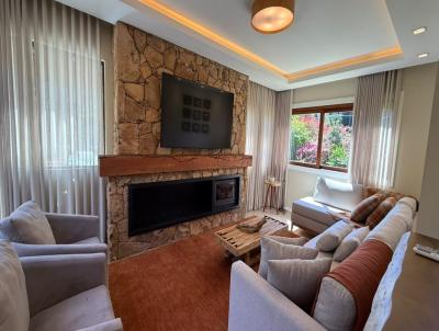 Casa para Venda, em Gramado, bairro Bav�ria, 4 dormit�rios, 4 banheiros, 2 su�tes, 2 vagas